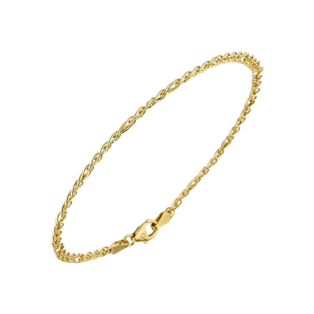 JOBO Zwillings-Panzerarmband 585 Gold